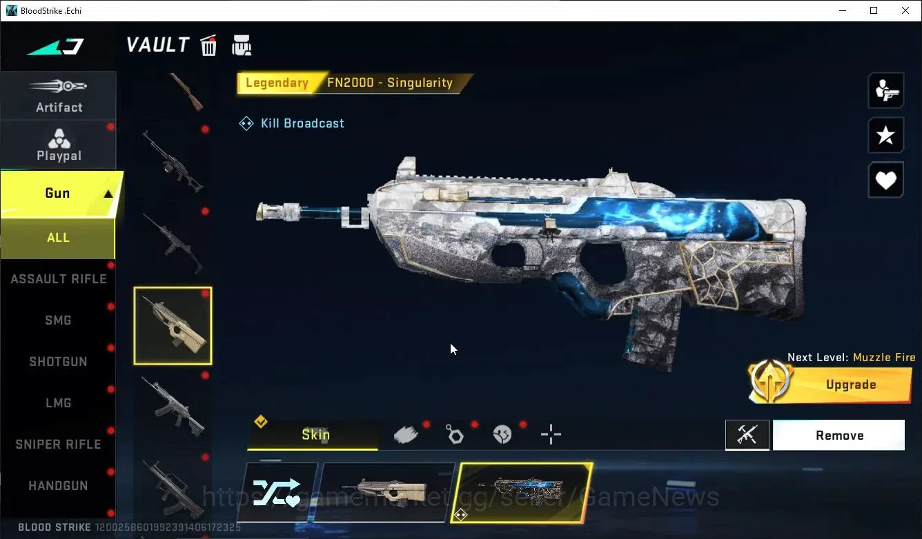 Blood Strike Accounts ASIA|MELEE TALON KNIFE-Sactum+Collab BLEACH Byakuy image 20