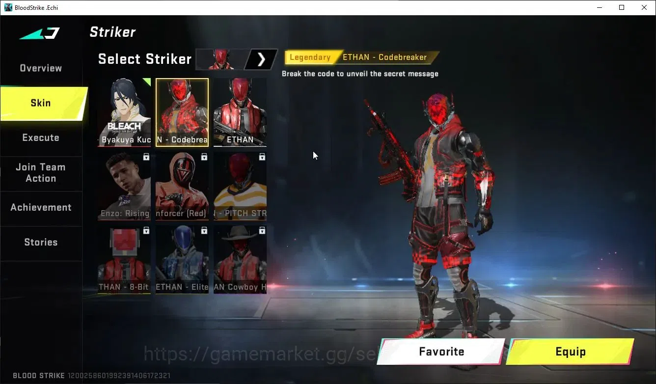 Blood Strike Accounts ASIA|MELEE TALON KNIFE-Sactum+Collab BLEACH Byakuy image 6