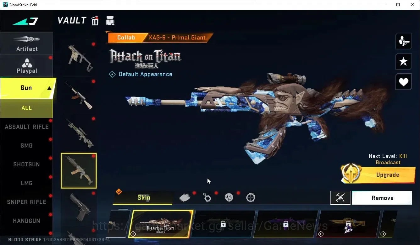 Blood Strike Accounts ASIA|MELEE TALON KNIFE-Sactum+Collab BLEACH Byakuy image 9