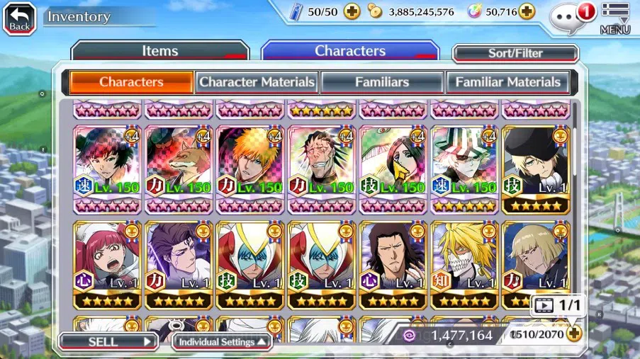 Bleach: Brave Souls Accounts [GLOBAL]50K Orbs|Yukio,Riruka Tybw2026,Ichigo,Byak image 7
