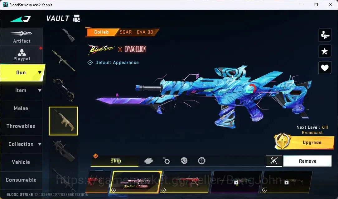 Blood Strike Accounts ASIA | 1 EVO: FAL-Evolved Draco | 2 AOT GUNS | 2 E image 11