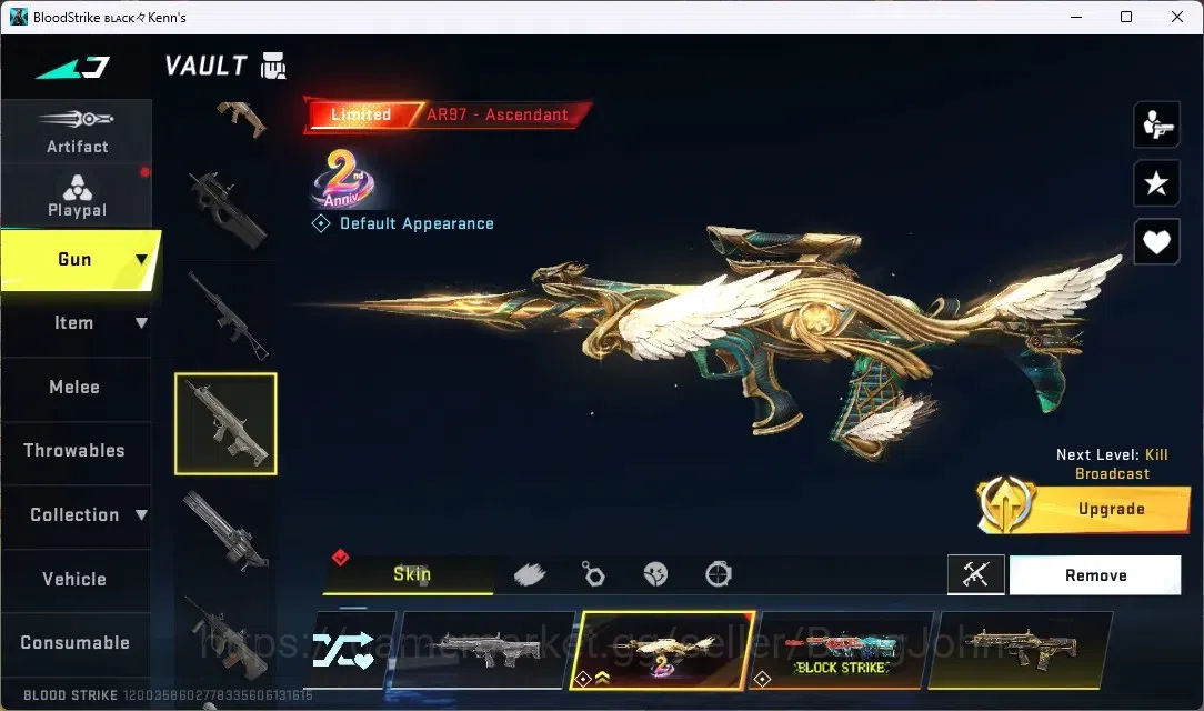 Blood Strike Accounts ASIA | 1 EVO: FAL-Evolved Draco | 2 AOT GUNS | 2 E image 13
