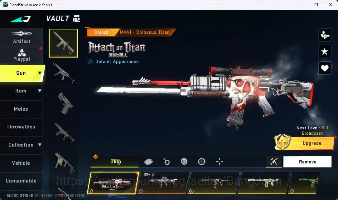 Blood Strike Accounts ASIA | 1 EVO: FAL-Evolved Draco | 2 AOT GUNS | 2 E image 2