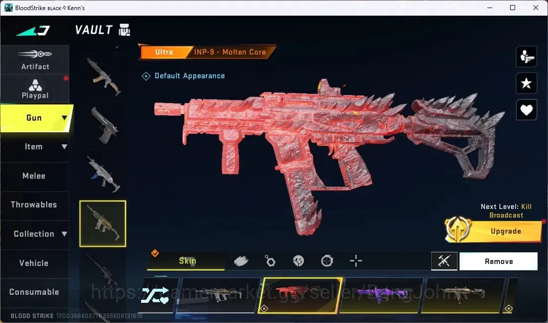 Blood Strike Accounts ASIA | 1 EVO: FAL-Evolved Draco | 2 AOT GUNS | 2 E image 8