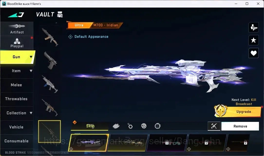 Blood Strike Accounts ASIA | 1 EVO: FAL-Evolved Draco | 2 AOT GUNS | 2 E image 9