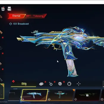 Blood Strike Accounts Collab Skin Asia|Eternal MP7 TideSong Lv2+Collab LS Mr Iguana,M4A1 Bof,OPM SKS,Ethan,Ezio-Kraken|11