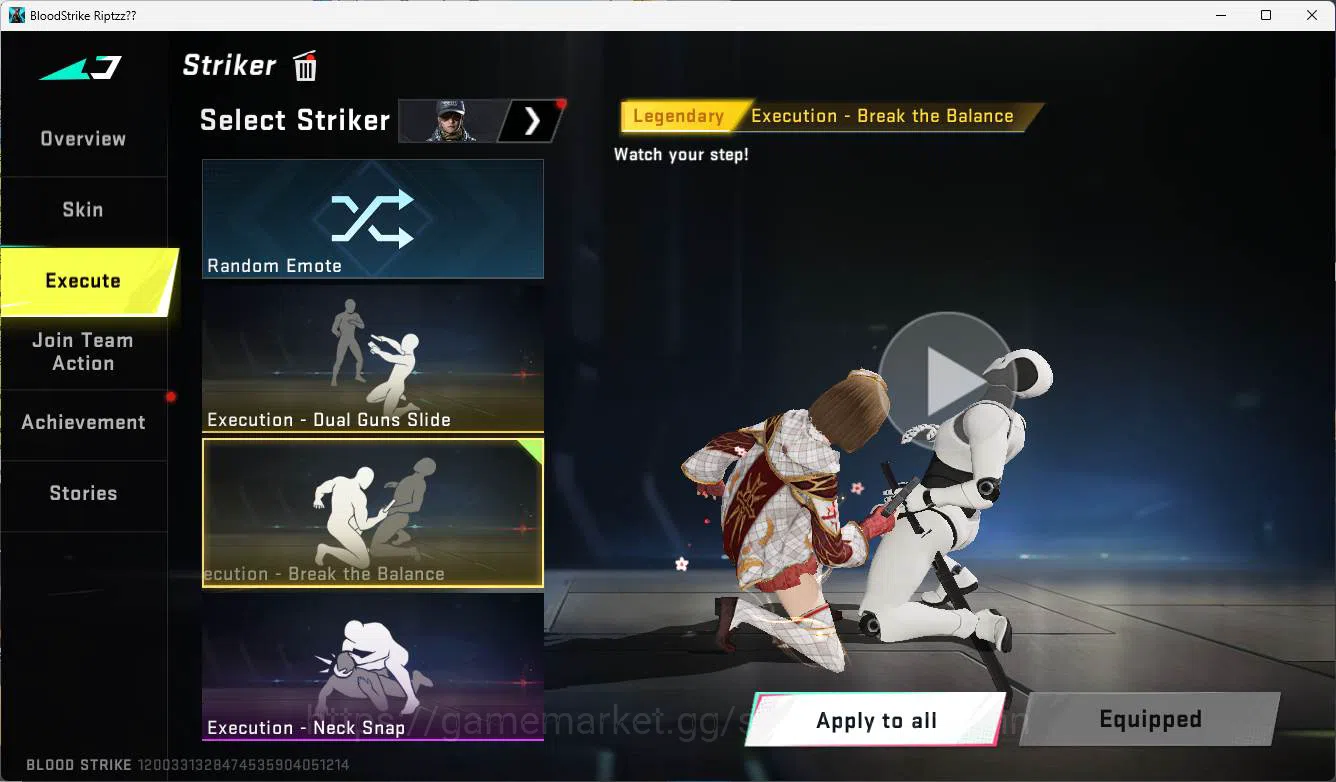Blood Strike Accounts ASIA | evangel katya, ultra ethan, ultra val, meel image 5