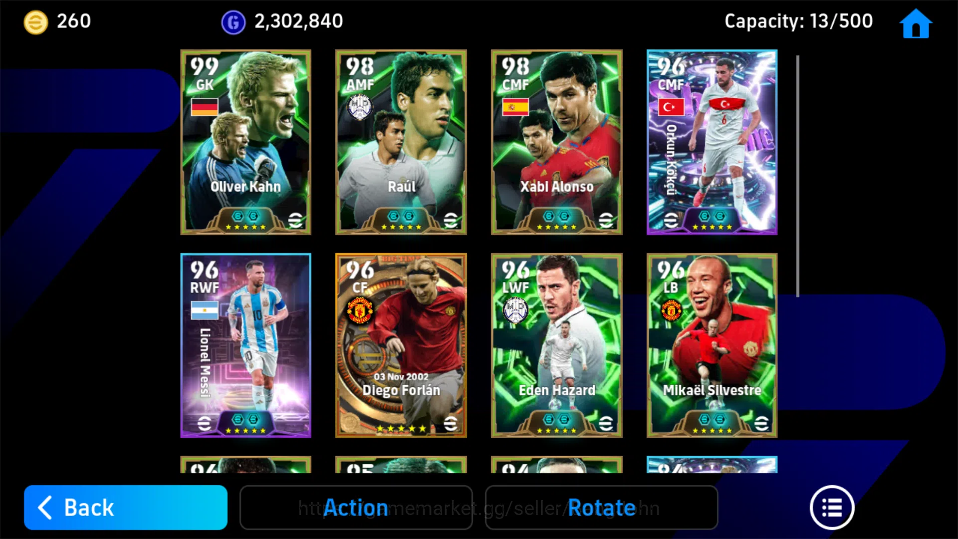 eFootball Accounts Android Pwr3141| Kahn Epic DB | Raul Epic DB | Alo image 4
