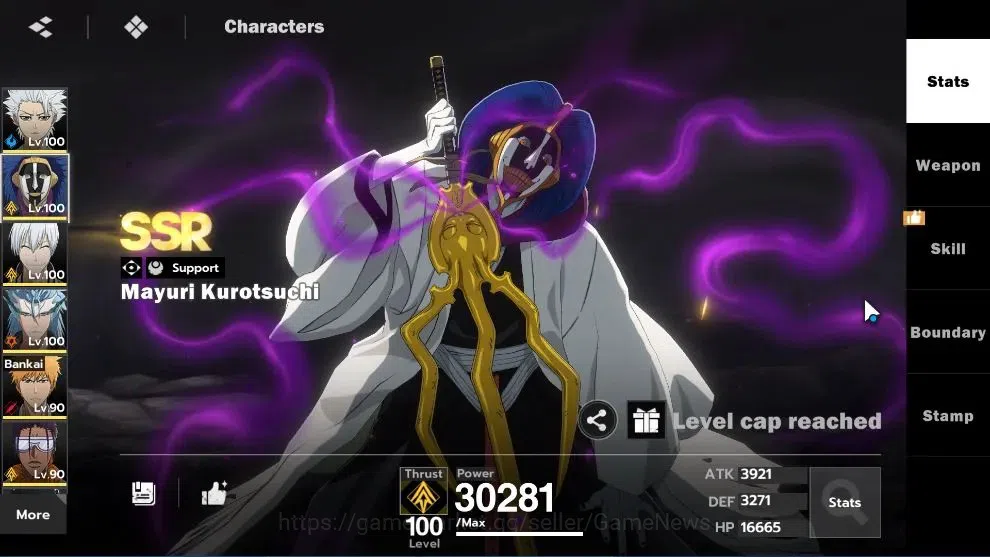BLEACH: Soul Resonance Accounts NuverseSEA|Lv 72|14 17