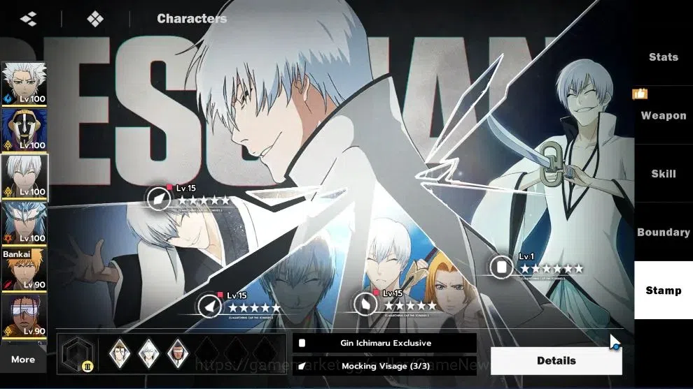 BLEACH: Soul Resonance Accounts NuverseSEA|Lv 72|14 20