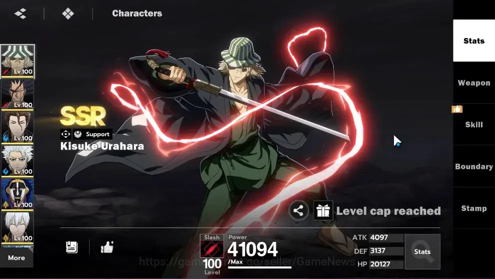 BLEACH: Soul Resonance Accounts NuverseSEA|Lv 72|14 3