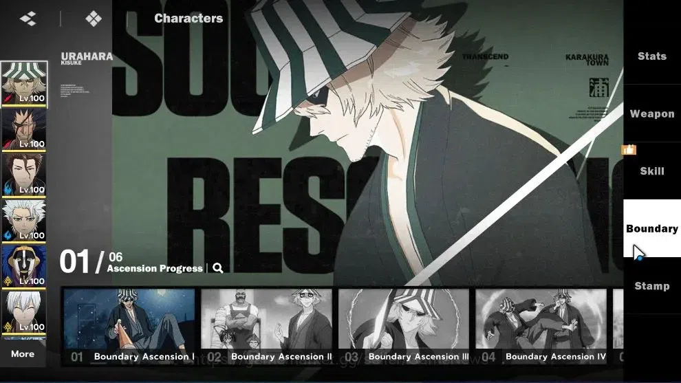 BLEACH: Soul Resonance Accounts NuverseSEA|Lv 72|14 5