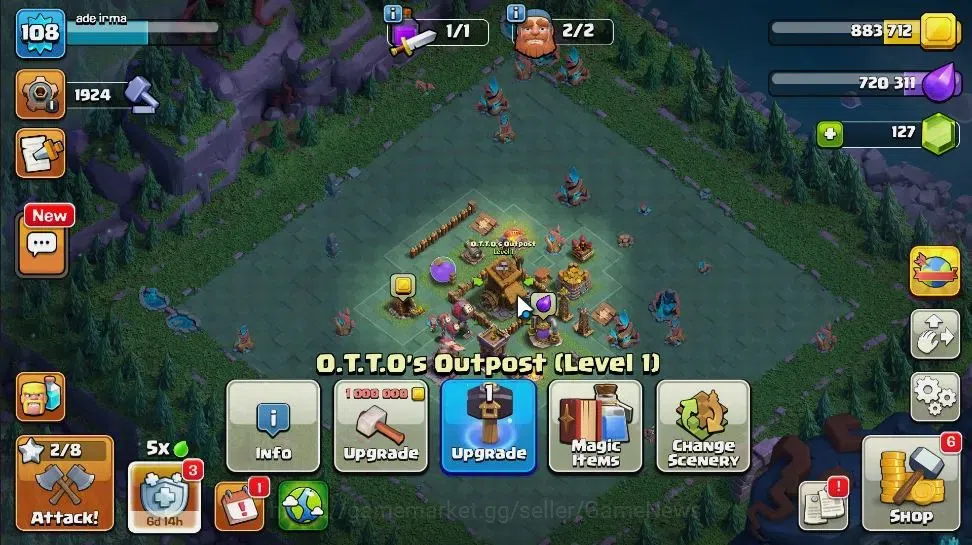 Clash of Clans Accounts LV 108|TH 12 - BH 7|HH 6|Limited Skin|BK 51,AQ 51, image 13