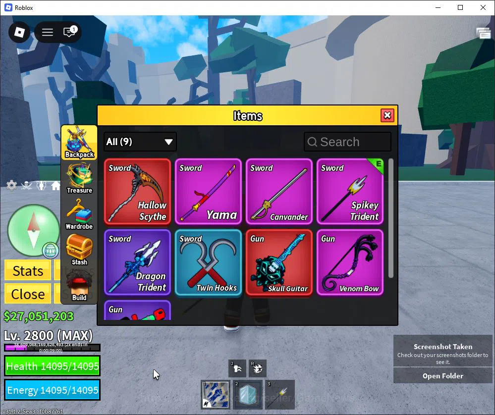 Roblox Accounts Blox Fruit |Lv Max + Ice,GodHuman|27M Beli 55K Fra image 2