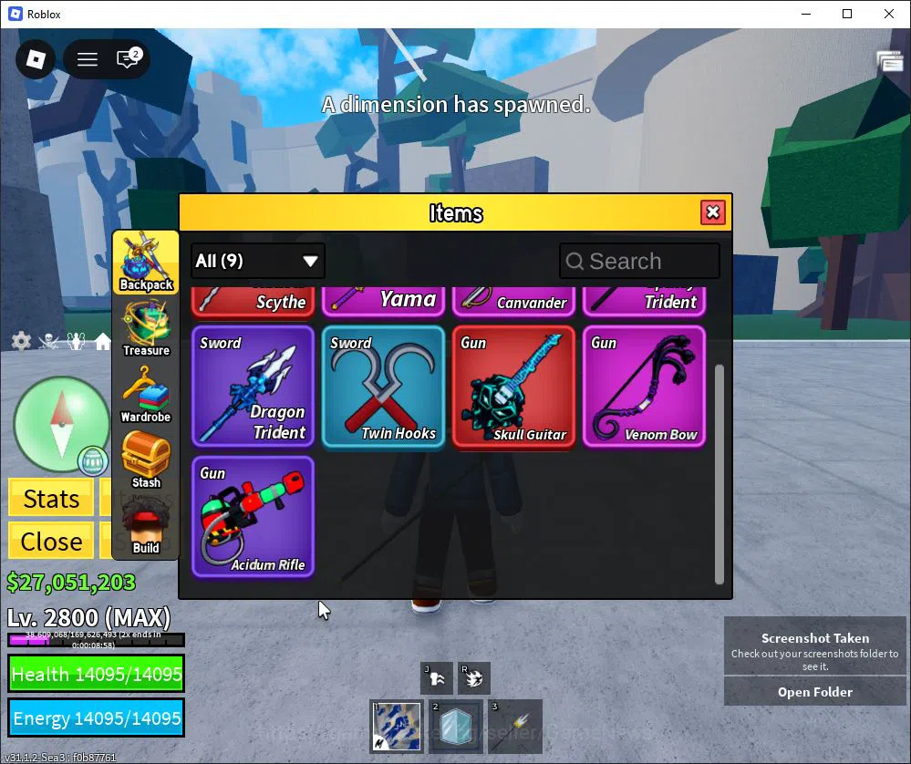 Roblox Accounts Blox Fruit |Lv Max + Ice,GodHuman|27M Beli 55K Fra image 3