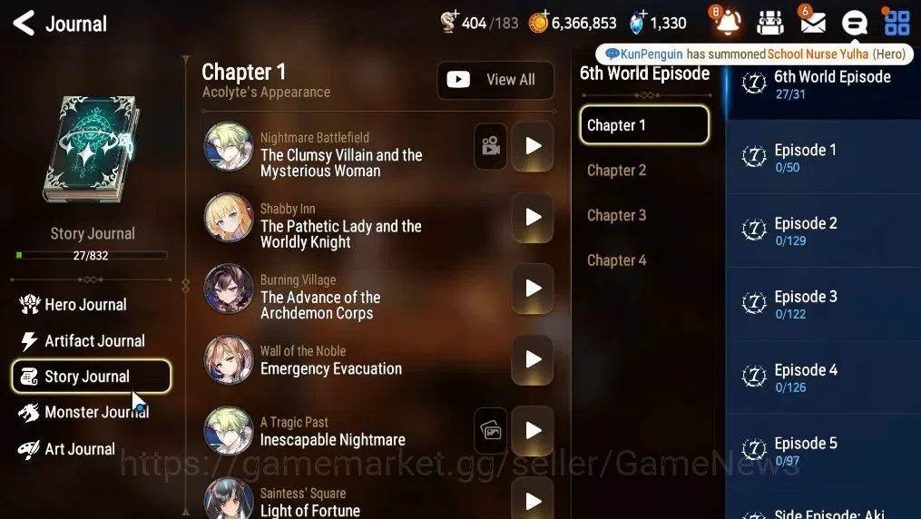 Epic Seven Accounts GLOBAL Unverif|New Era|2 ML(Rhiana N Luciel,Straze image 11