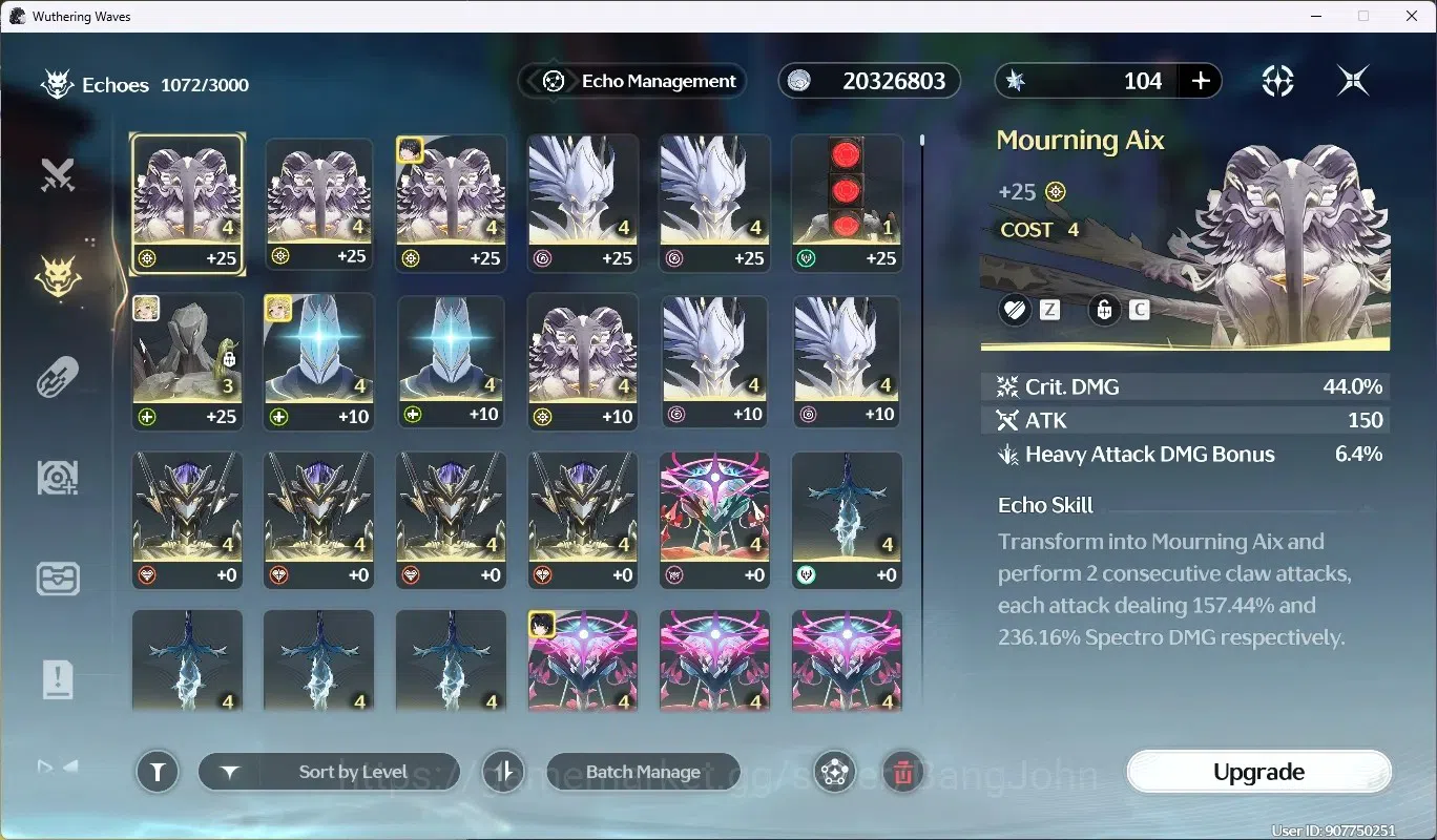Wuthering Waves Accounts SEA|UL 49|Rank 5|2 Char Limited [Lucy R6 + Sign,Sh image 11