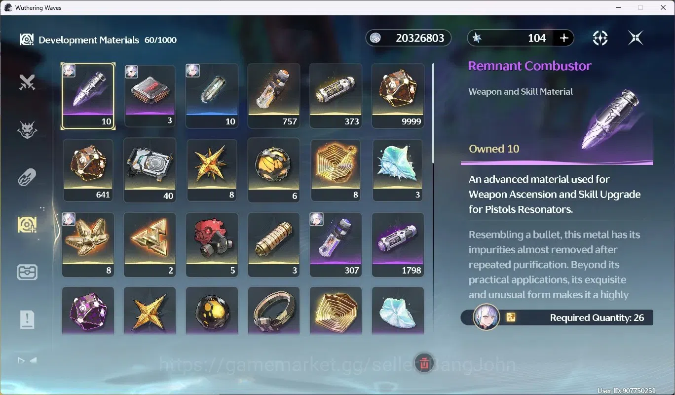 Wuthering Waves Accounts SEA|UL 49|Rank 5|2 Char Limited [Lucy R6 + Sign,Sh image 13