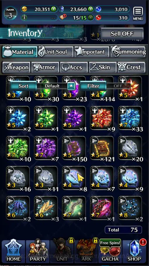 Last Cloudia Accounts Low-End Global|Starter Rank 3|Kyle the Swordsman,MB Rei,Lilebette of the Blaze,Etc| 7 SSR Ark|Code 12
