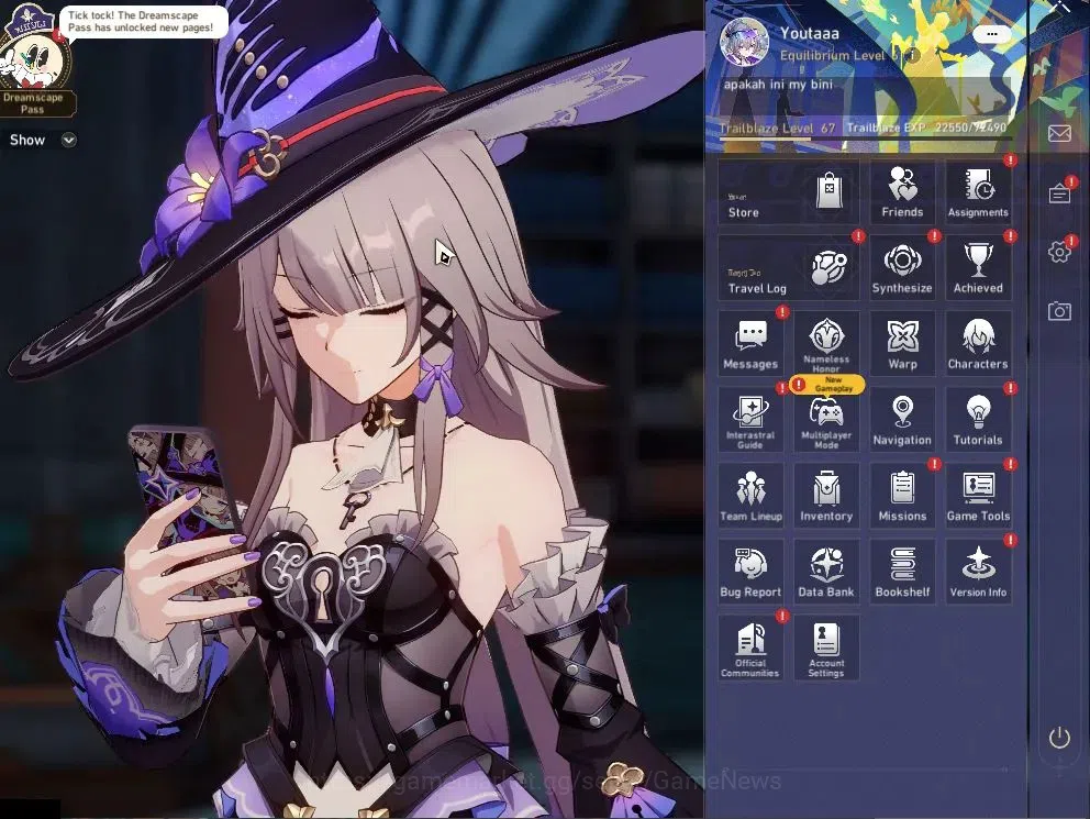 Honkai Star Rail Accounts Asia|TL 67|13 Limited|Castorice+Sign,Anaxa,The Her image 1