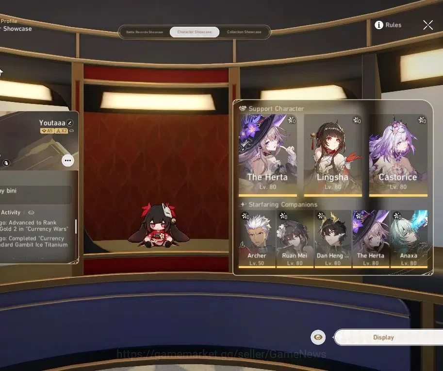 Honkai Star Rail Accounts Asia|TL 67|13 Limited|Castorice+Sign,Anaxa,The Her image 2