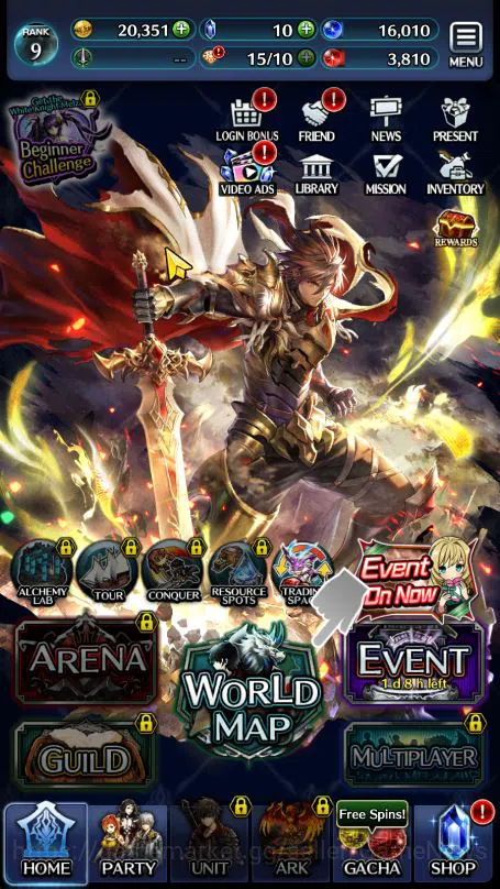 Last Cloudia Accounts Global Rank 9|Top Tier Units (Gilbert,GH Adel,Gorm image 3