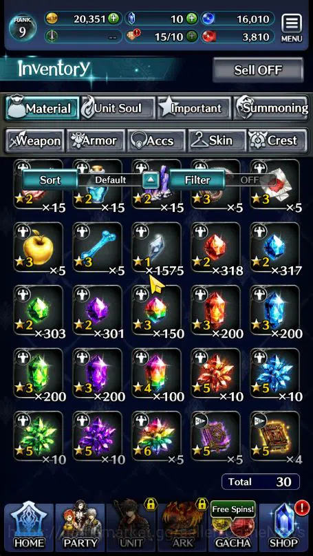 Last Cloudia Accounts Global Rank 9|Top Tier Units (Gilbert,GH Adel,Gorm image 5