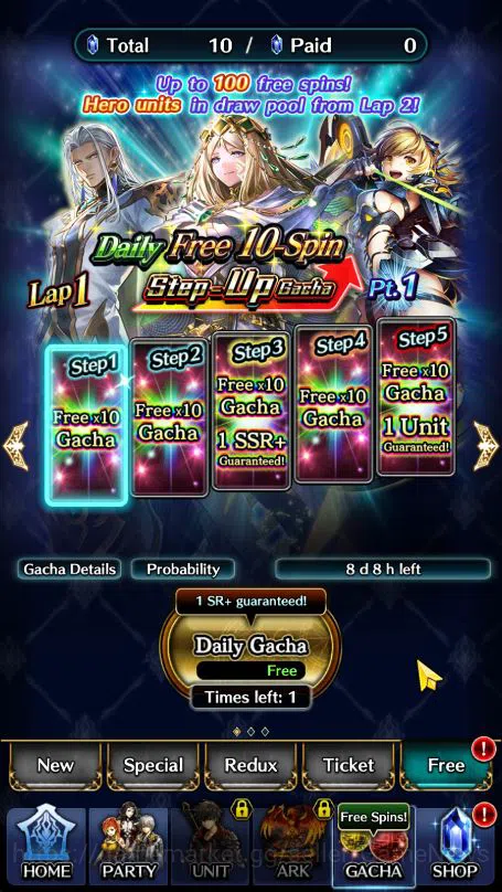 Last Cloudia Accounts Global Rank 9|Top Tier Units (Gilbert,GH Adel,Gorm image 6