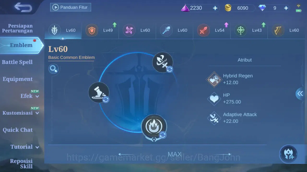Mobile Legends: Bang Bang Accounts GLOBAL Hero 92 Skin 143 | CC Yuzhong | Zodiac Auro image 11