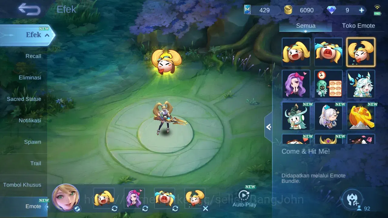 Mobile Legends: Bang Bang Accounts GLOBAL Hero 92 Skin 143 | CC Yuzhong | Zodiac Auro image 13