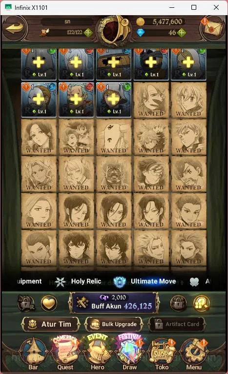 The Seven Deadly Sins: Grand Cross Accounts Asia| Starter | 426K CC | Ludociel, Opressor DK, M image 5