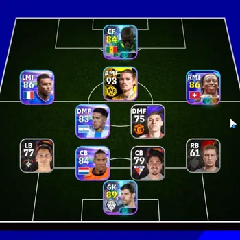 eFootball Accounts Others Android|Power 2449|Fresh Starter Acc|Show Time Thibaut Courtois,Joan Manzambi,Nicolas