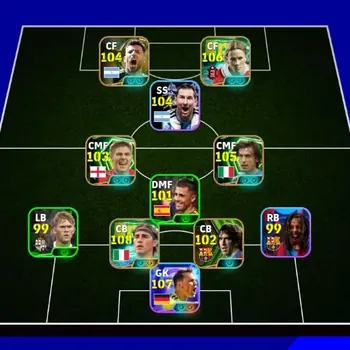 eFootball Accounts Legends & Iconic Players Mobile|PW 3192|Showtime Neuer,Jackson,Etc.|Epic
