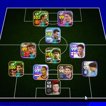 eFootball Accounts Starter Andorid|Power 2963|Epic Frank Rijkaard,Michael Owen,Serginho,Safee Sali|5 Show Time Darwin