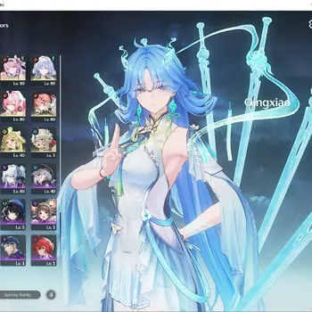Wuthering Waves Accounts Mid-Game NA|UL 63|Qingxiao Prem Team|6 Limited|(Qingxiao,Aemeath,Hiyuki)+Sign, Denia,Mornye