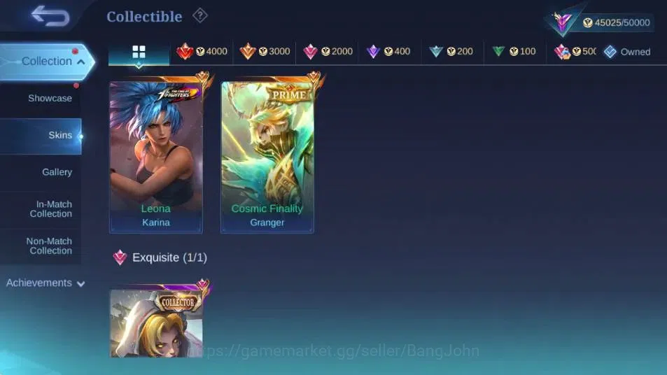 Mobile Legends: Bang Bang Accounts Global|Hero 104|Skin 178|Renowned|Collector Natali image 12