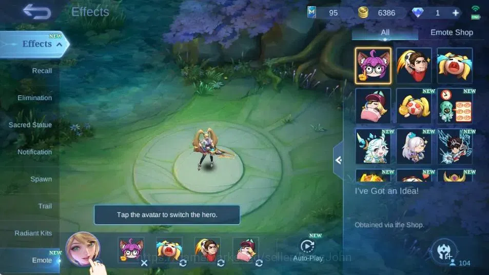Mobile Legends: Bang Bang Accounts Global|Hero 104|Skin 178|Renowned|Collector Natali image 2