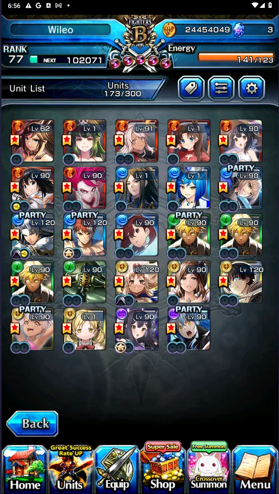 Grand Summoners Accounts GLOBAL | Ascend 24 | Roy (TW), DL Rimuru, Miyu, Sh image 2