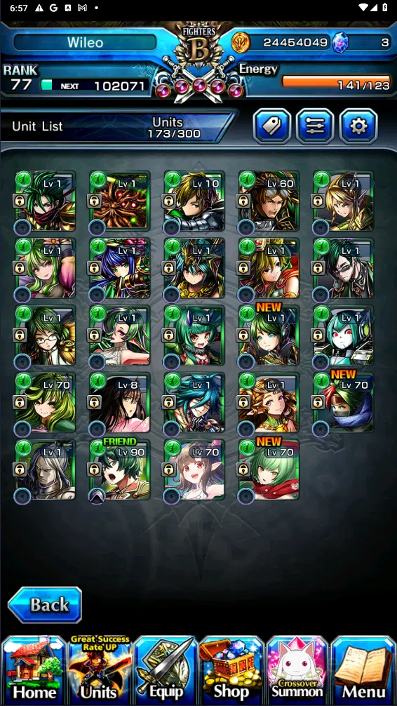 Grand Summoners Accounts GLOBAL | Ascend 24 | Roy (TW), DL Rimuru, Miyu, Sh image 5