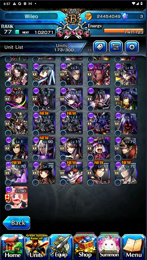 Grand Summoners Accounts GLOBAL | Ascend 24 | Roy (TW), DL Rimuru, Miyu, Sh image 7