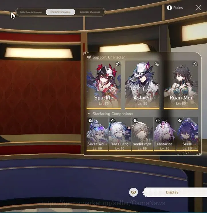 Honkai Star Rail Accounts Asia|TL 70|22 Limited|[Casto,Yao Guang,The Herta,S image 2