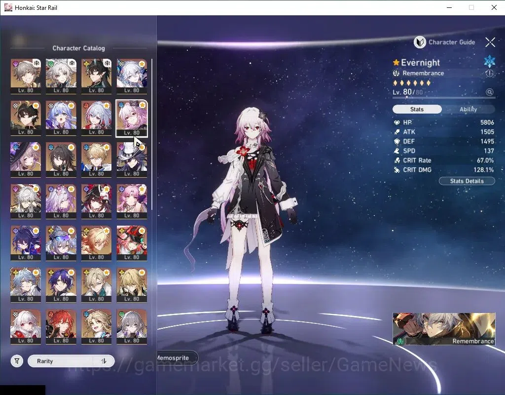 Honkai Star Rail Accounts Asia|TL 70|22 Limited|[Casto,Yao Guang,The Herta,S image 4