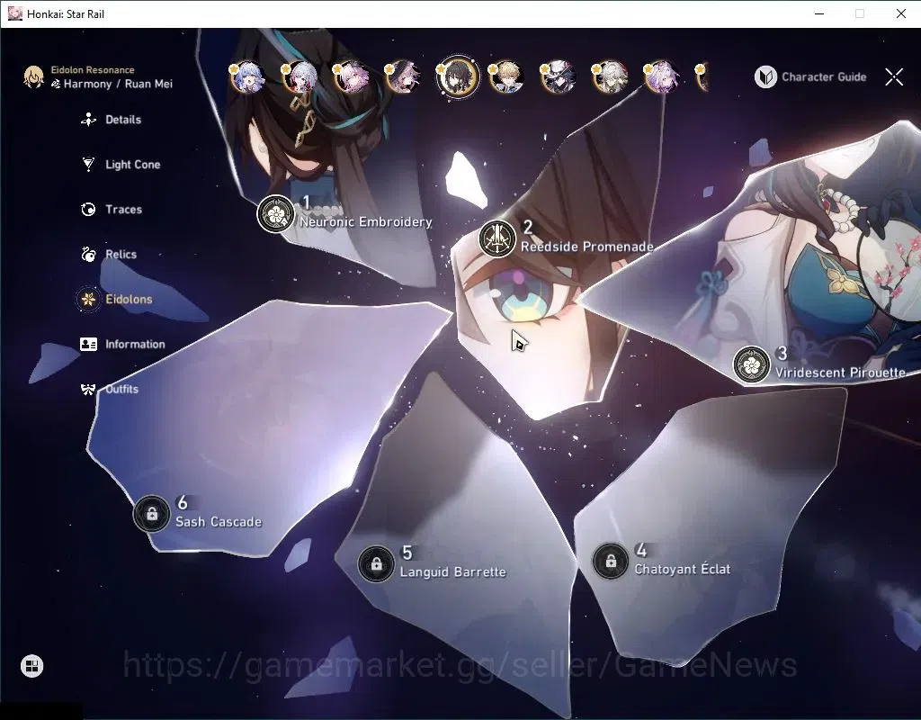 Honkai Star Rail Accounts Asia|TL 70|22 Limited|[Casto,Yao Guang,The Herta,S image 6