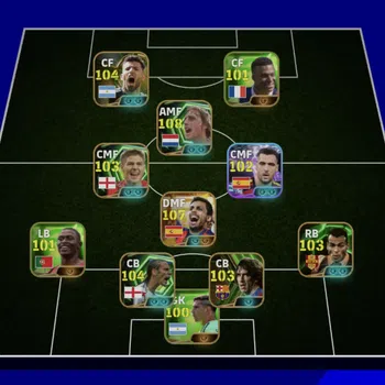 eFootball Accounts Legends & Iconic Players EFOOTBALL | BIGTIME RODRI,EPIC J CRUYFF,C PUYOL,R FERDINAND,S GERARD,CAFU,POWER