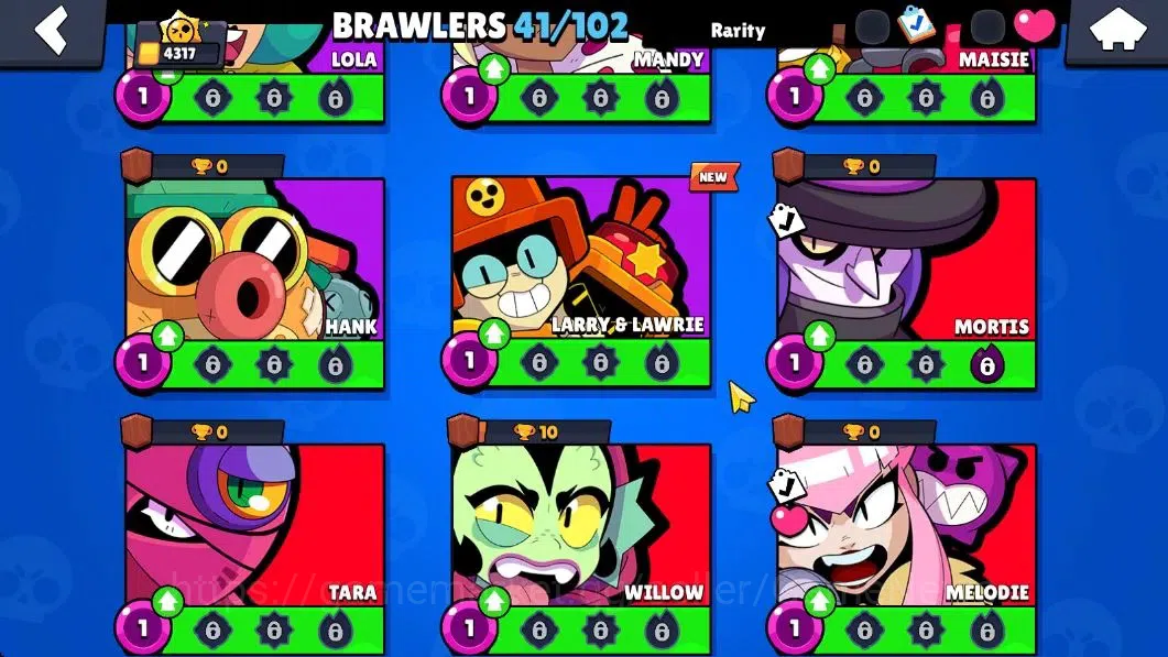 Brawl Stars Accounts 4217 Trophy|41 Brawlers 7 Max Lvl|1 Prestige|80 Skin|1 Hypch Skin [Scr Poco] 2 Legend 3 Myth 11 Epic|CN 8