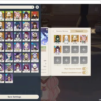 Genshin Impact Accounts Others ASIA|AR 55 |5Limit SemiPrem Zibai,SemiPrem Nefer+Varessa+Sign+C1,Xilonen + ChrSTD