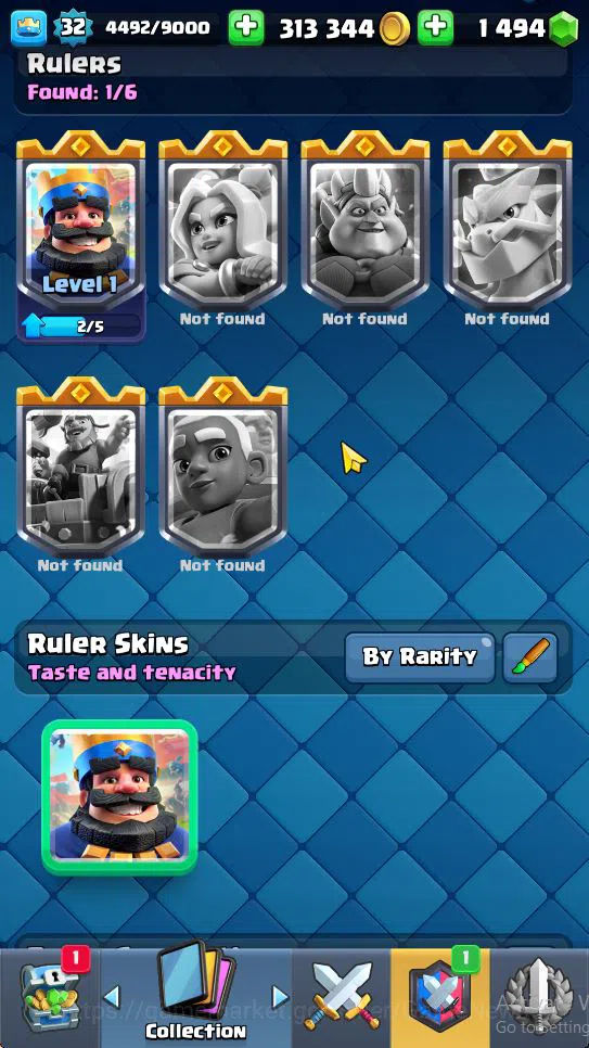 Clash Royale Accounts Midgame Lv 32|Trophy 8199|KTL 11|Limited Skin|Card 119| 1 Hero 5 EVO 8 Champ 19 Legendary 33 Epic 30 19