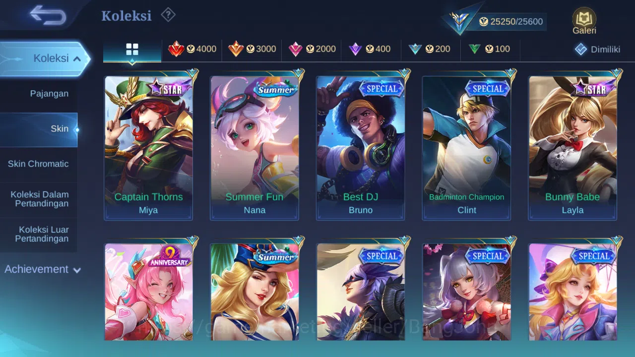 Mobile Legends: Bang Bang Accounts Hero 85 Skin 121 | Meowkin Julian, Lesley, Silvann image 5