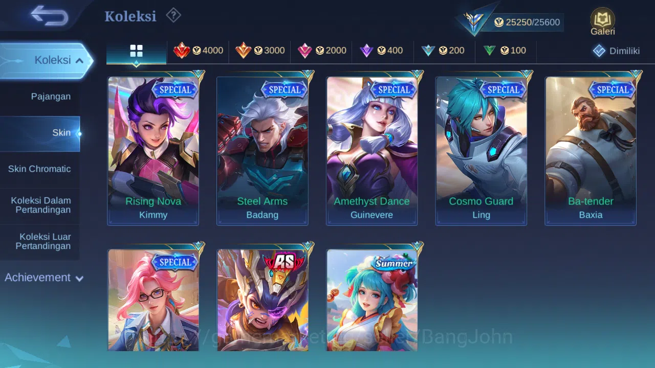 Mobile Legends: Bang Bang Accounts Hero 85 Skin 121 | Meowkin Julian, Lesley, Silvann image 7