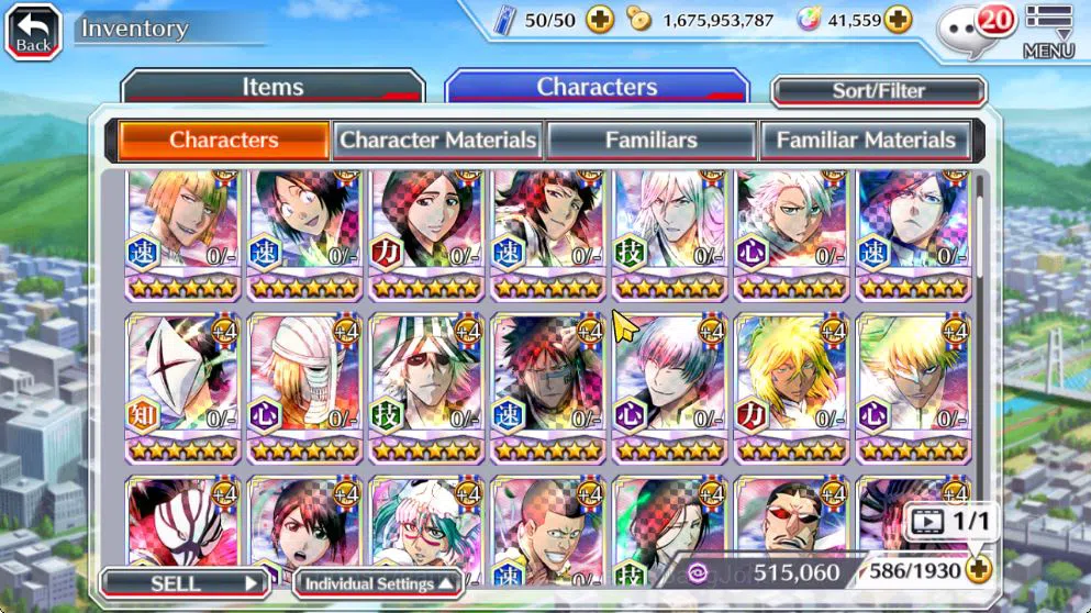 Bleach: Brave Souls Accounts [GLOBAL]41K Orb|TYBW26[Giselle,Candice],Rukia 10th image 8